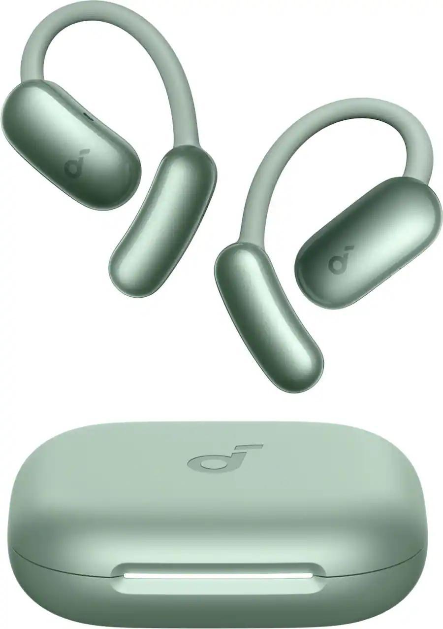 Soundcore AeroFit 2 Headphones AI Assistant Green