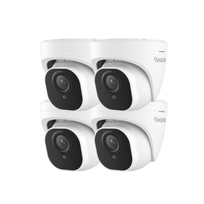 Cámara Reolink PoE RLC-520A paquete de 4 (4mm,blanco)