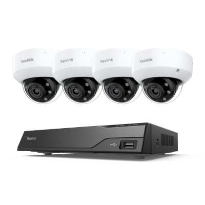 Kit Reolink: NVR RP-PN8 + 4× RP-PCV8MZ
