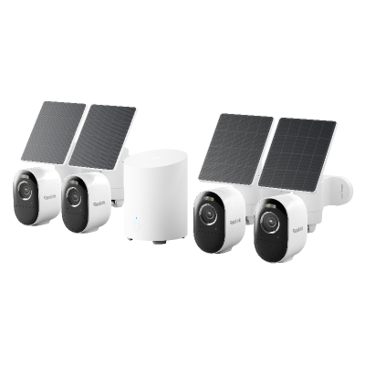 Kit Reolink Home Hub Mini con 4× Argus 3 Pro+ panel solar Lite