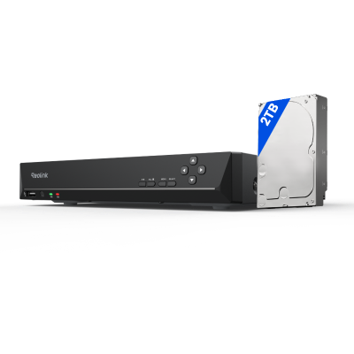 Grabador NVR Reolink RLN8-410 (2TB HDD)