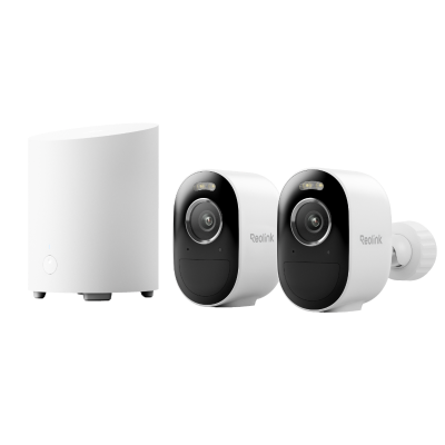 Kit Reolink Home Hub Mini (sin tarjeta SD) con 2× Argus 3 Pro (5MP, nueva versión)
