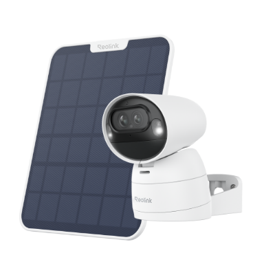 Cámara Reolink de batería Argus Track + panel solar 2 (blanco)