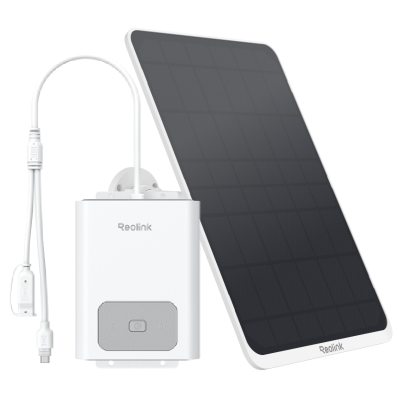 Reolink RLA-BP1 (blanco)+panel solar 3(12W, blanco)