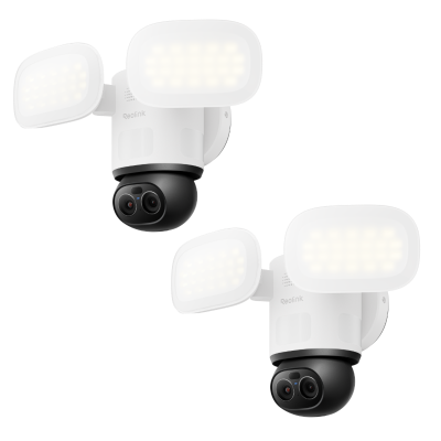 Cámara Reolink TrackFlex Floodlight WiFi (paquete de 2 blanco cableado)