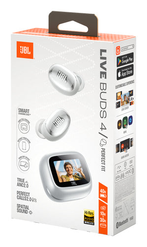 JBL LIVE Buds 4 Audífonos True inalámbrico Plata