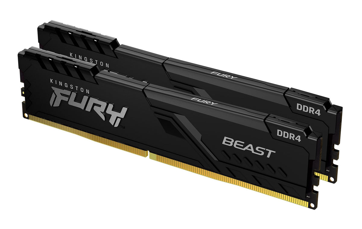Memoria RAM Kingston Fury Beast 64 GB DDR4 3600 MT/s DIMM para PC kit de 2 (KF436C18BBK2/64)