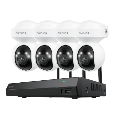 Kit Reolink RLK12-800WPTZ4 4 cámaras Wi-Fi PTZ 4K + NVR 12 canales disco 2TB