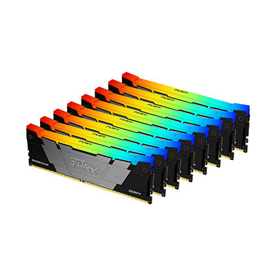 Memoria RAM Kingston Fury Renegade 32 GB DDR4 3200 MT/s DIMM para PC kit de 8 (KF432C16RB2AK8/256)