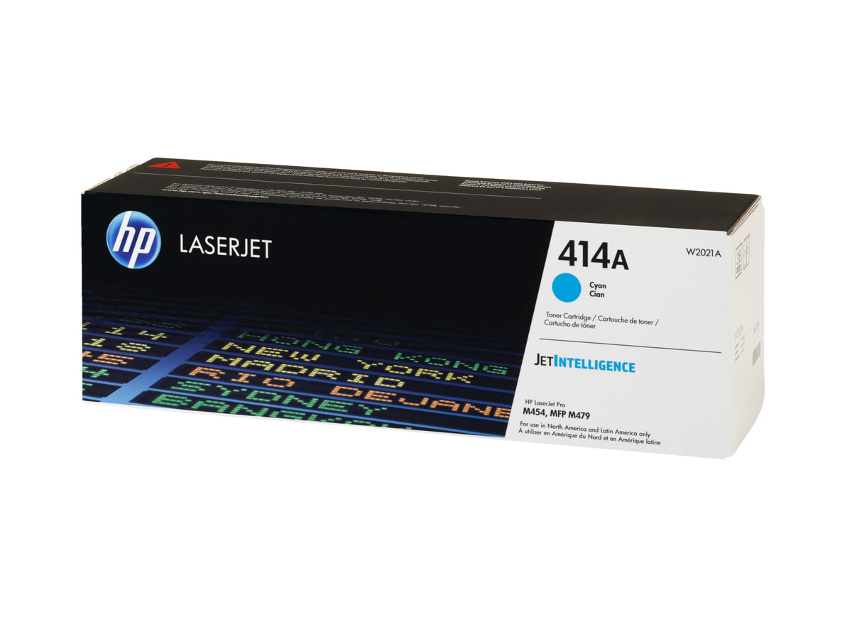 HP 414A Cyan LaserJet Toner Cartridge