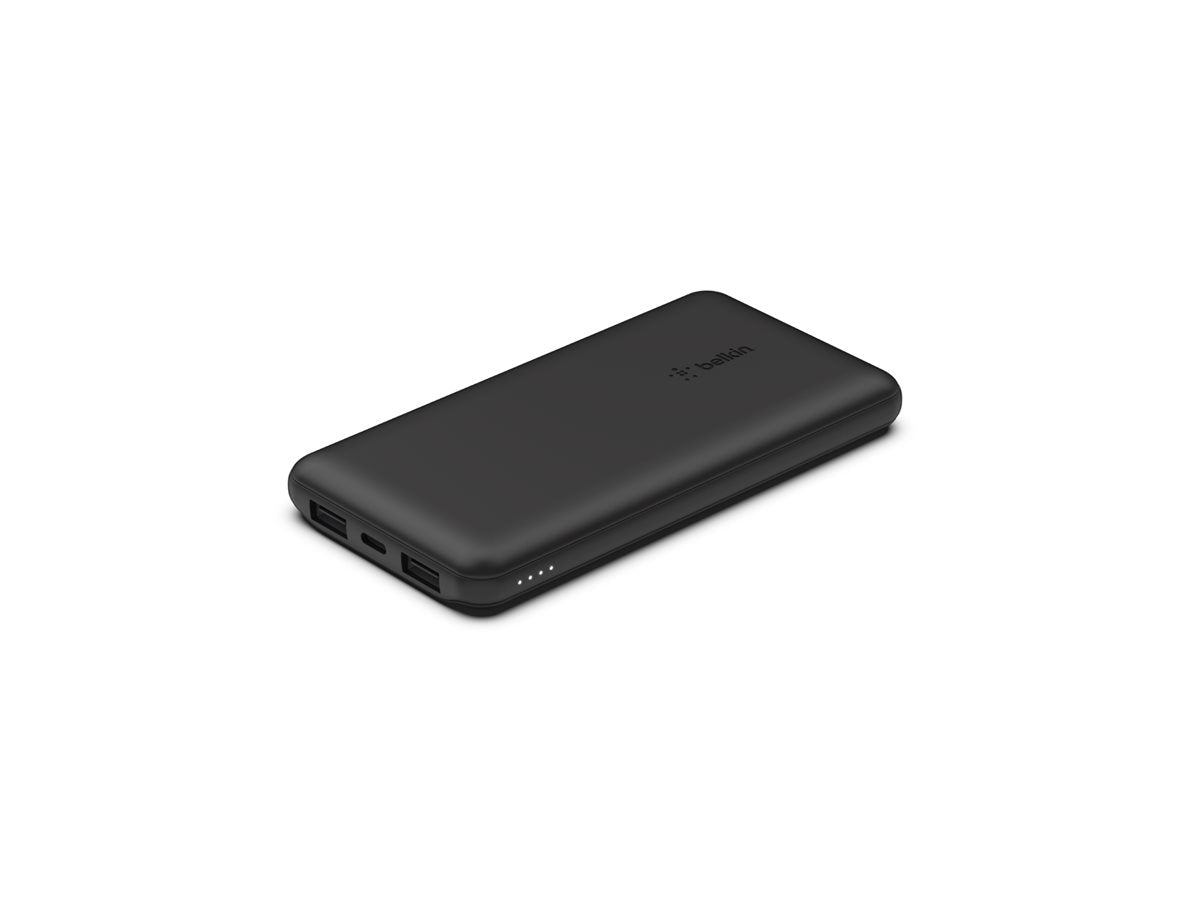 Belkin 10K Power Bank USB-A C 15W Black