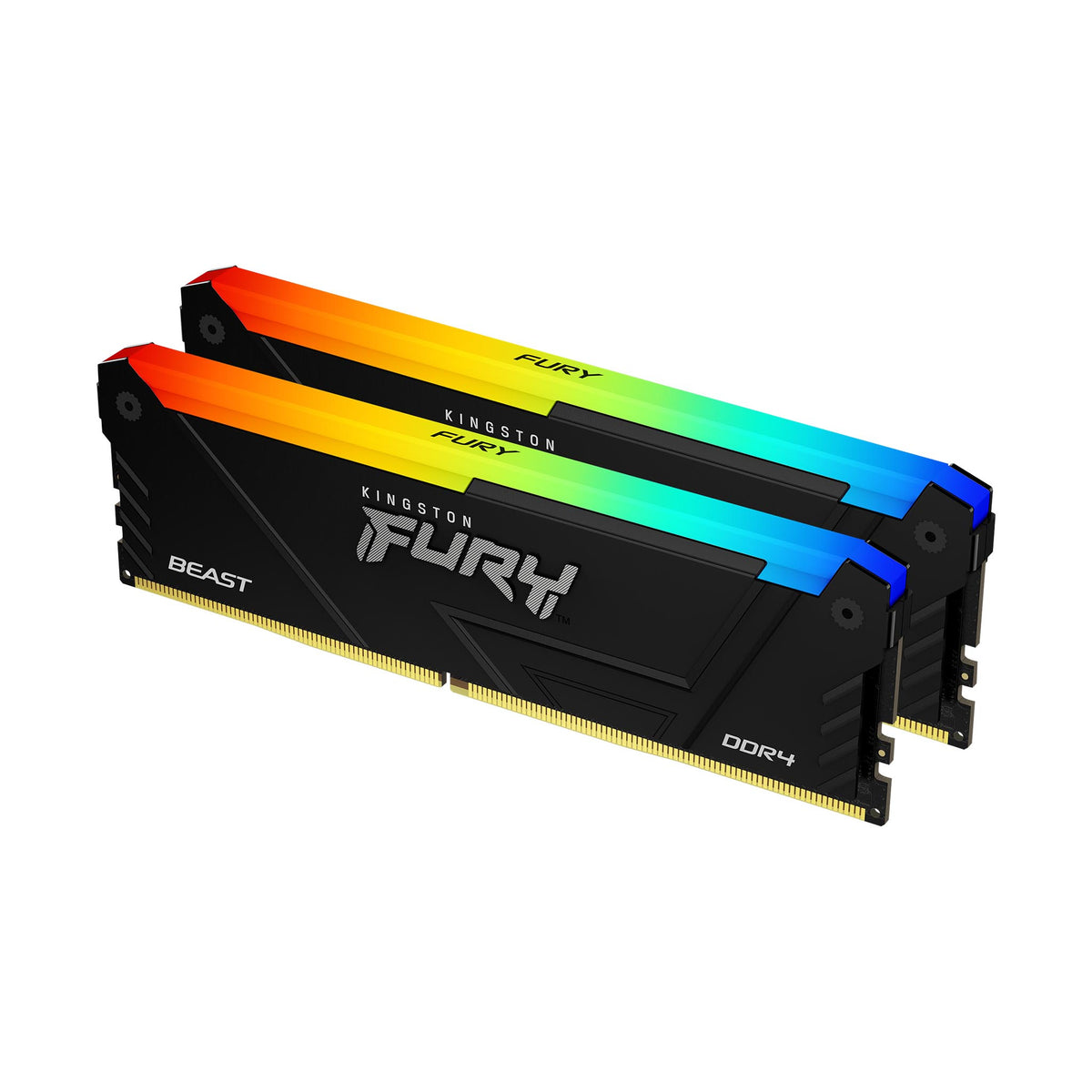 Memoria RAM Kingston Fury Beast 32 GB DDR4 3200 MT/s DIMM para PC kit de 2 (KF432C16BB2AK2/32)