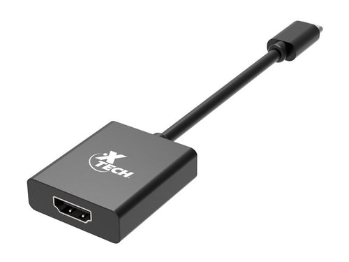 Xtech Video adapter USB Type C HDMI Black (m) to (f) XTC-541