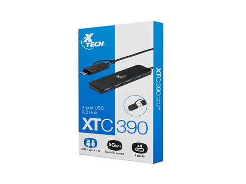 Xtech XTC-390 Hub 4 puertos