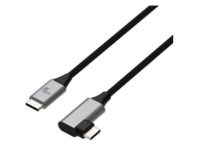 Xtech - USB cable - USB Type C
                        
                            
                                 - 3 m - Black - (m) to (m) right-angle XTC-531