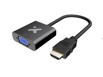 Xtech - Video adapter - 19 pin HDMI Type A
                        
                            
                                 - VGA - Black - XTC-384