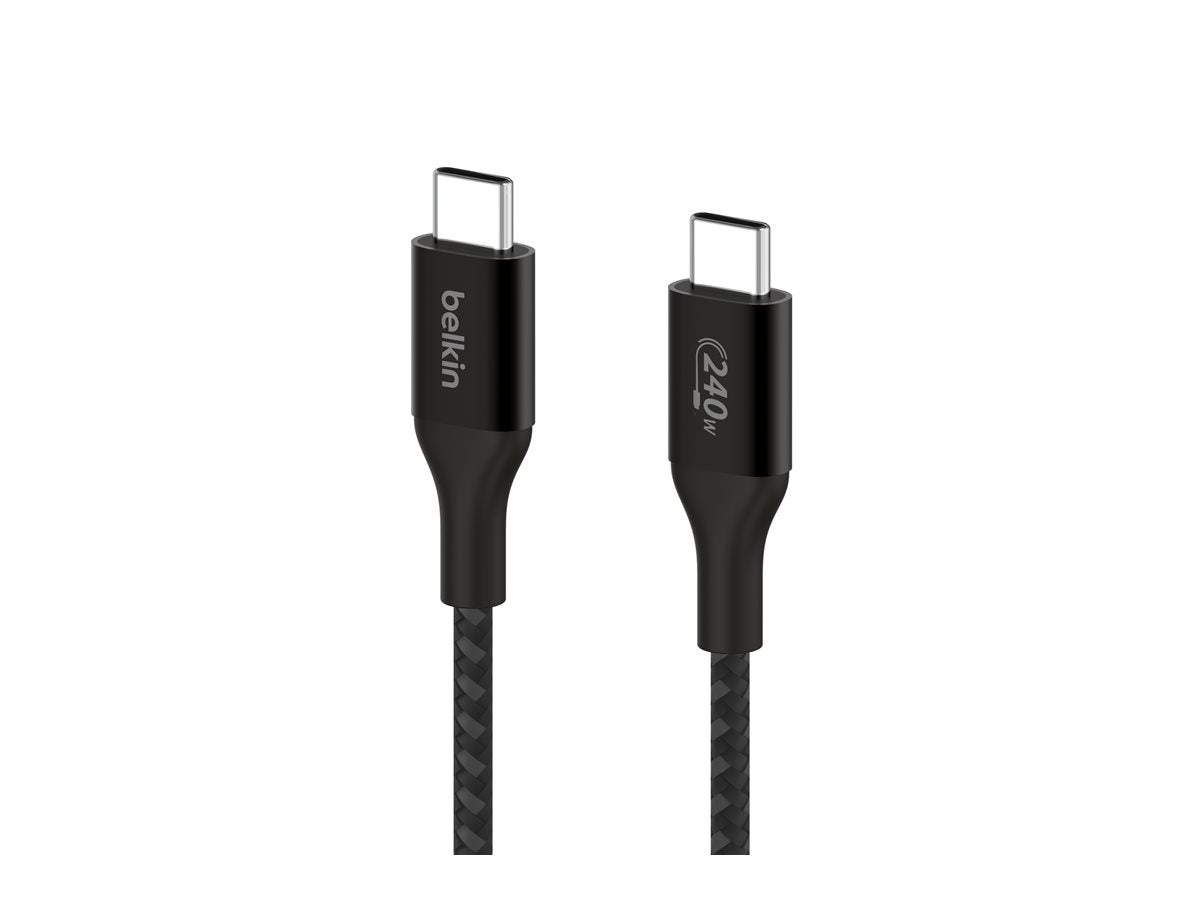 Belkin BoostCharge - Cable USB - 24 pin USB-C (M) a 24 pin USB-C (M)
                        
                            
                                 - USB 2.0 - 2 m