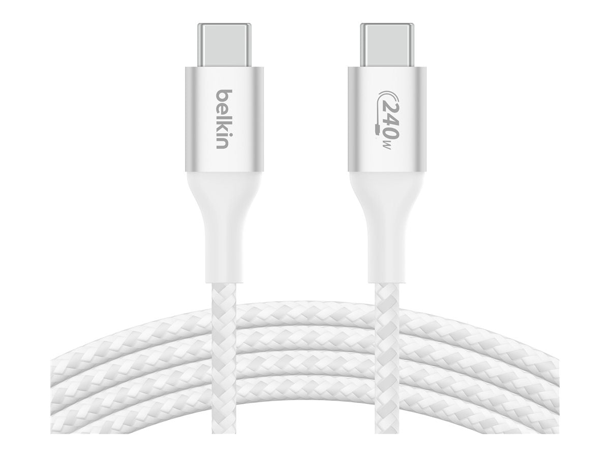 Belkin BoostCharge - Cable USB - 24 pin USB-C (M) a 24 pin USB-C (M)
                        
                            
                                 - USB 2.0 - 2 m