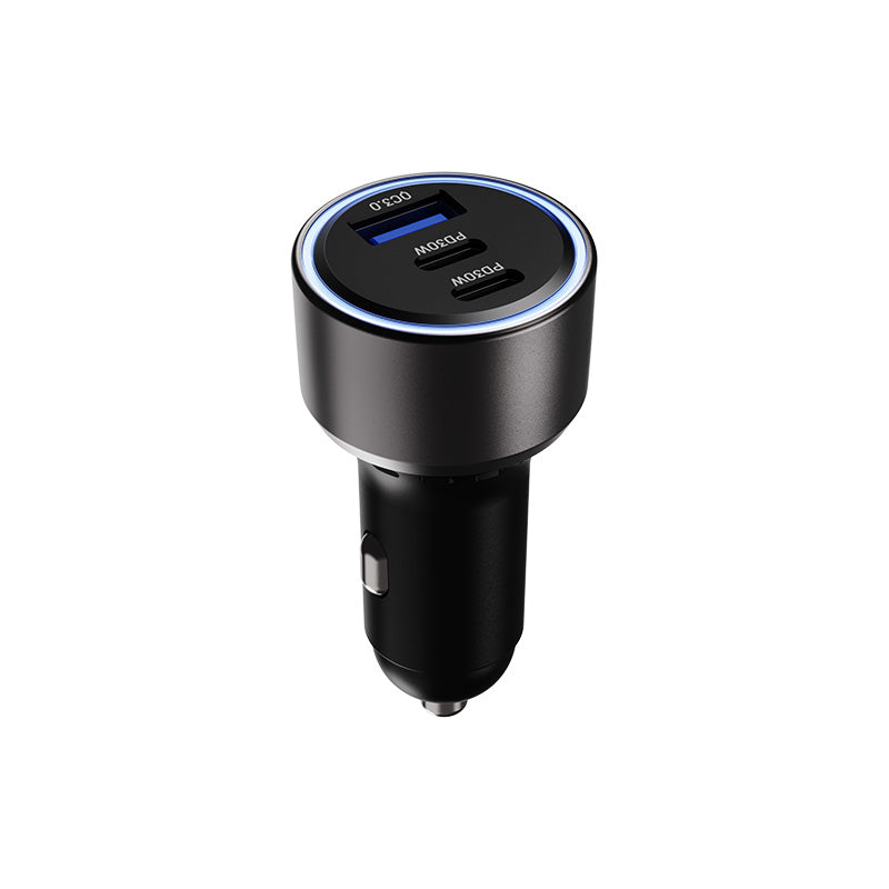 KX Car Charger 60W Max KCC-060 2xUSB-C PD30W + USB-A QC 3.0
