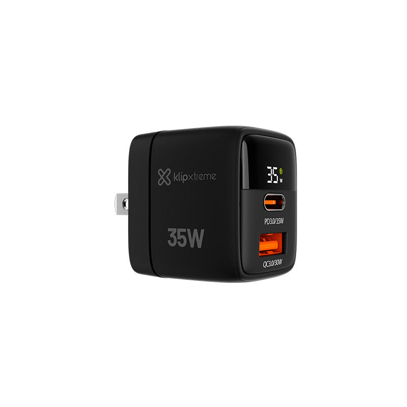 KX Wall Charger 35W KMC-250 USB-C PD3.0  + USB-A QC3.0