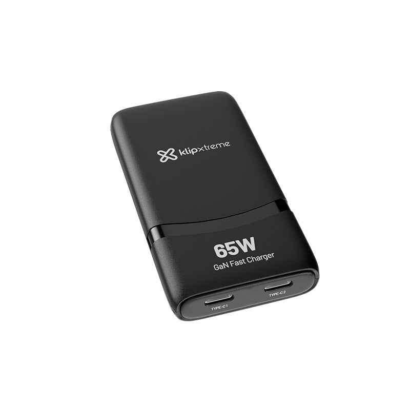 KX Slim Wall Charger 65W GAN KMC-490 USB-C PD3.0 x2