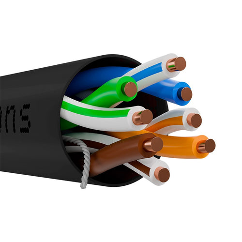 Nexxt Solutions Infrastructure Outdoor UTP Cat5e Cable 4P 24AWG CMX