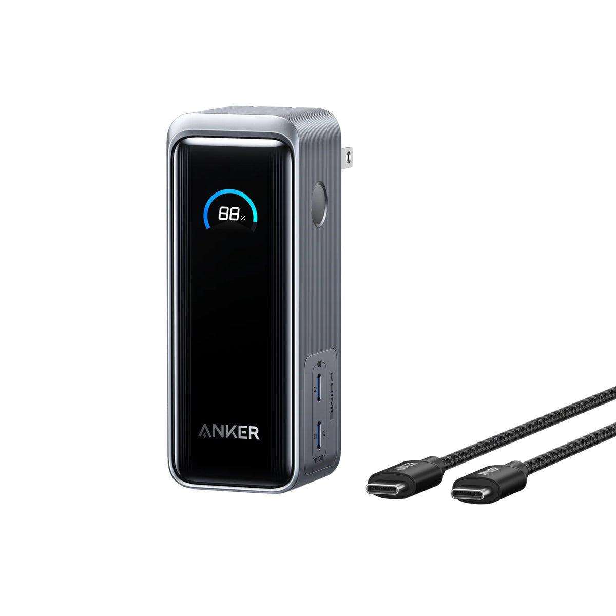 Anker Prime Power Bank (65W Fusion Built-In USB-C Cable