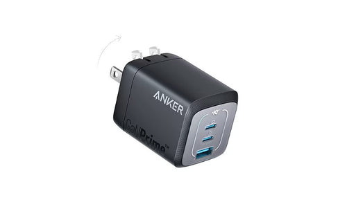 Anker Prime 67W GaN Wall Charger (3 Ports) Black 3