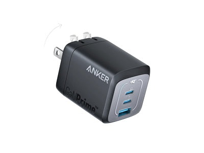 Anker Prime 67W GaN Wall Charger (3 Ports) Black 3