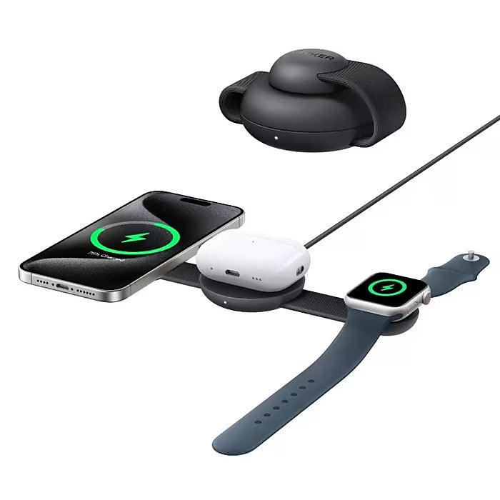 Anker MagGo Wireless Charging Station (3-in-1 Foldabl