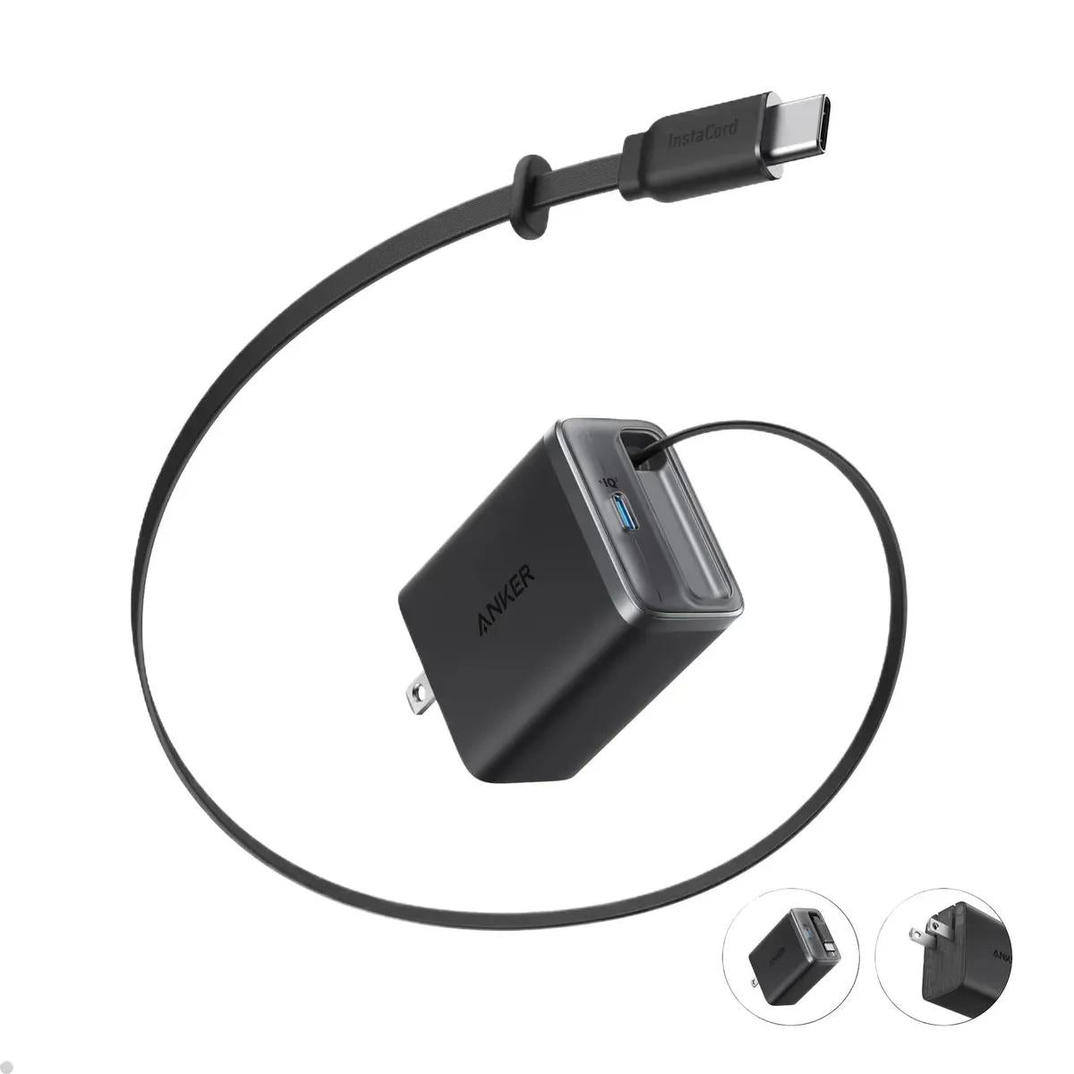 Anker Anker Nano Charger (35W Built-In Retractable USB-C Cab
