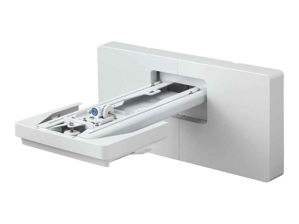 Epson Ultra-Short Throw Wall Mount ELPMB62 - Kit de montaje (placa de pared, brazo extensible telescópico, cubierta de placa de pared, tornillos, unidad de ajuste de 3 ejes con placa de deslizamiento) - para proyector
