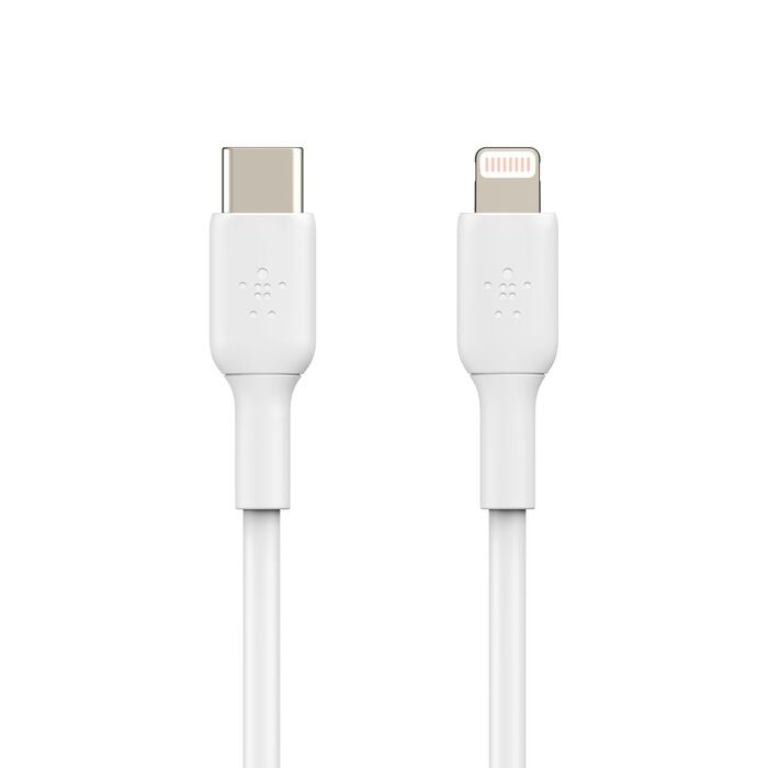 Belkin BoostCharge Cable Lightning 24 pin USB-C macho a CAA003bt1MWH