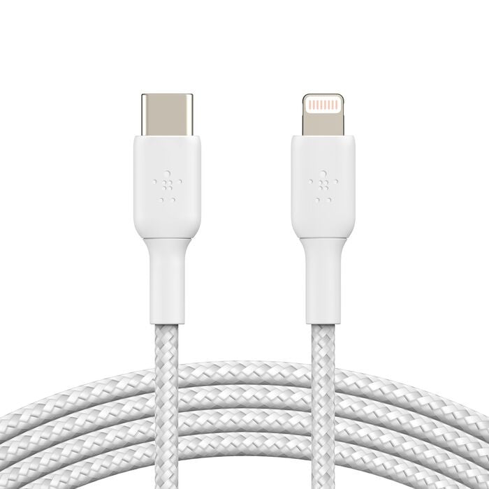 Belkin BoostCharge - Cable Lightning - 24 pin USB-C macho a Lightning macho
                        
                            
                                 - 1 m - blanco