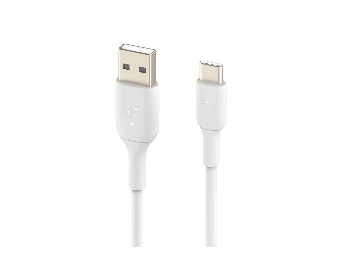 Belkin BoostCharge - Cable USB - 24 pin USB-C (M) a USB (M) - 1 m - blanco