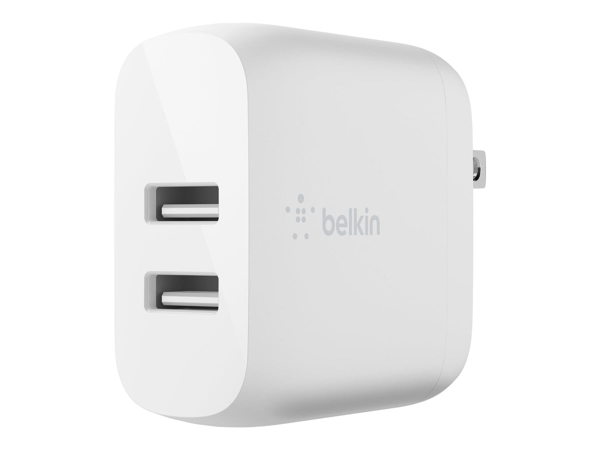 Belkin Wall Charger BoostCharge Dual 24w 1mts Cable USB-C WH