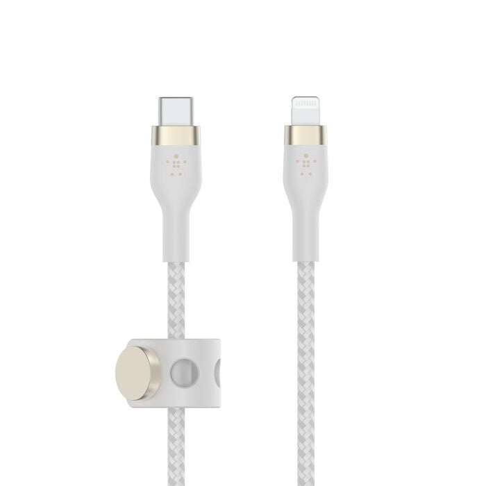 Belkin Cable Pro Flex USB-C to Lightning Cable 2M WH