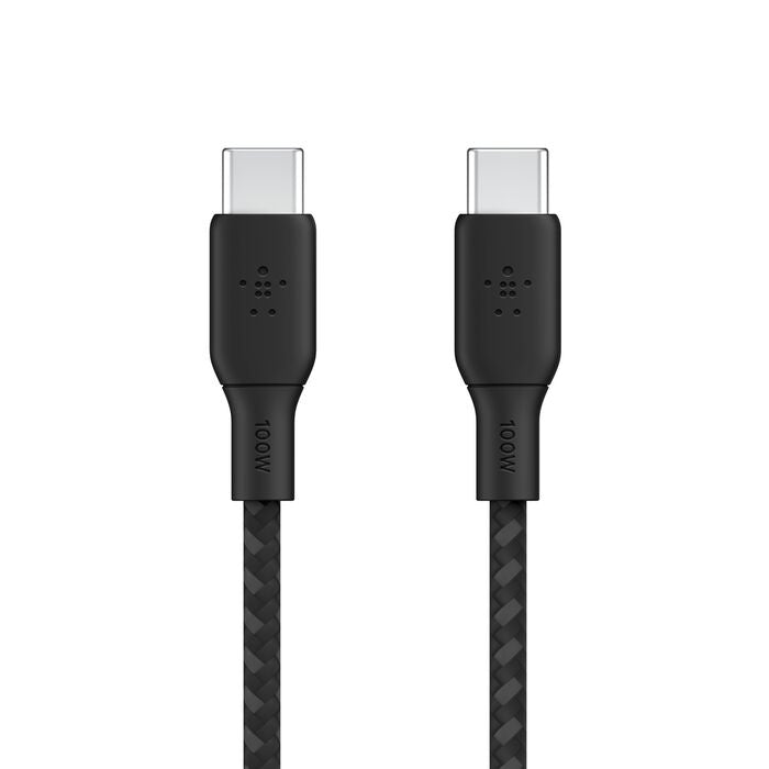 Belkin BoostCharge - Cable USB - 24 pin USB-C (M) a 24 pin USB-C (M) - 2 m - negro