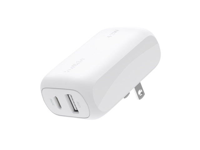 Belkin 42W USB-C PD PPS Wall Charger USBC 30W USB A 12W