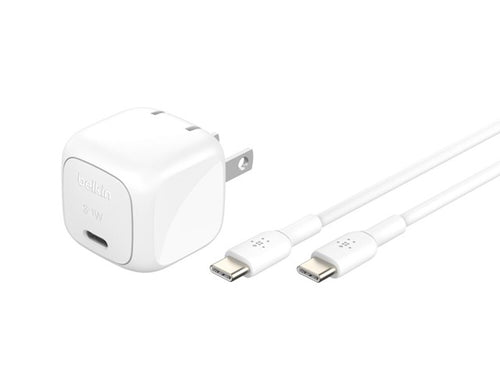 Belkin 30W USB-C PD PPS WALL CHARGER + Cable USB C -USB