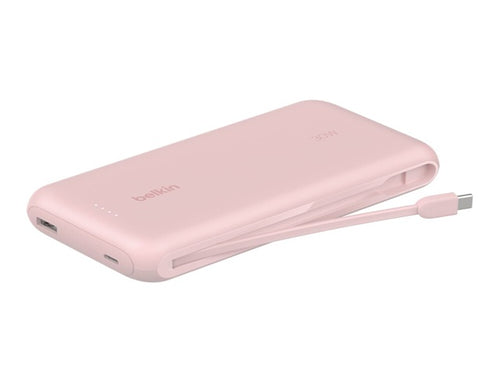 Belkin 20K Power Bank with 30WPD + Integrated USB-C Cable Pi