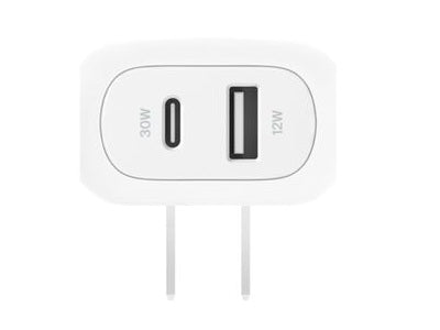 Belkin 42W USB-C PD PPS WALL CHARGER USBC 30W USB A 12W