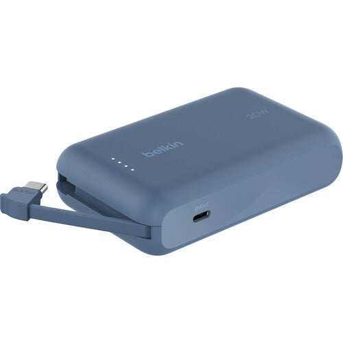 Belkin 10K Power Bank with 20W PD + Integrated USB-C Cable B