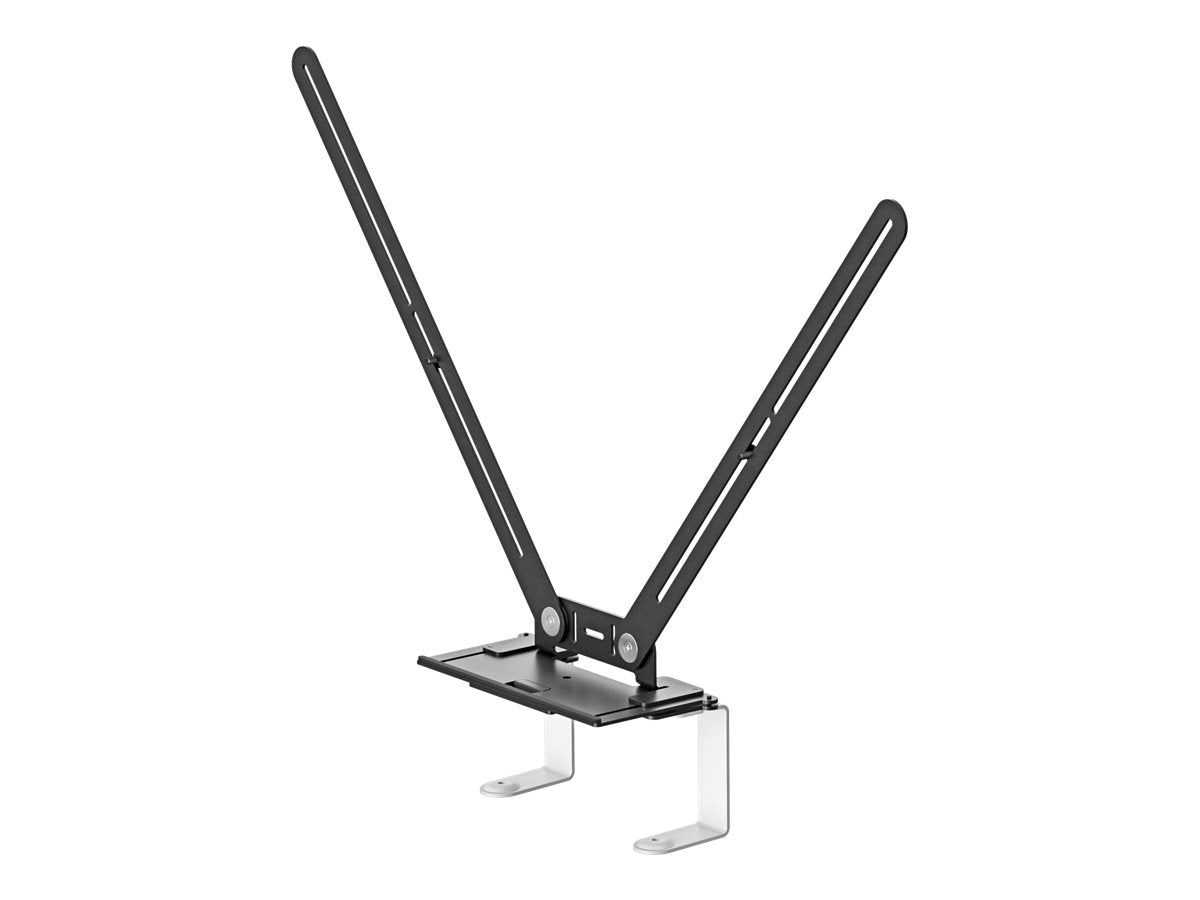 Logitech TV Mount For Video Bars - Montura para cámara - montaje debajo de pantalla, montable encima del monitor