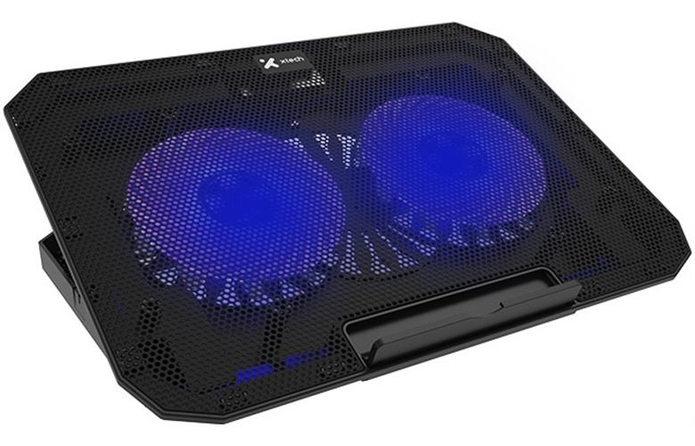 Xtech - Notebook stand - 15.6" black w blue LED XTA-156