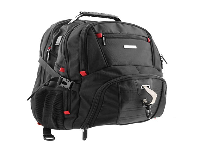 Xtech - Notebook carrying backpack - 17" - Black - Gaming Battlestash XTB-508