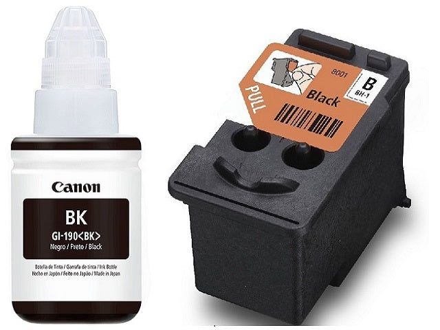 Canon Cartucho de tinta Negro + Botella de negra