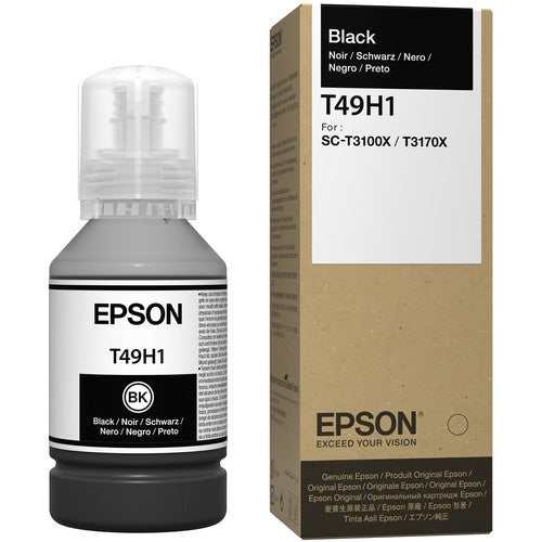Botella de Tinta Epson T49H Negro 140ml