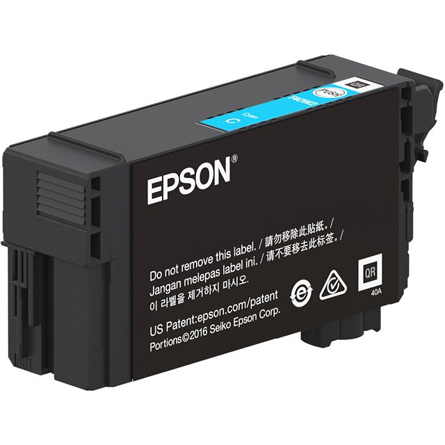 Epson T40W 50 ml gran capacidad cián original blíster con alarmas