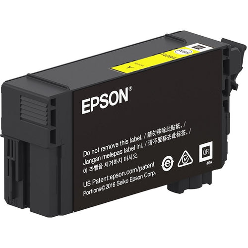 Epson T40W 50 ml gran capacidad amarillo original blíster con alarmas